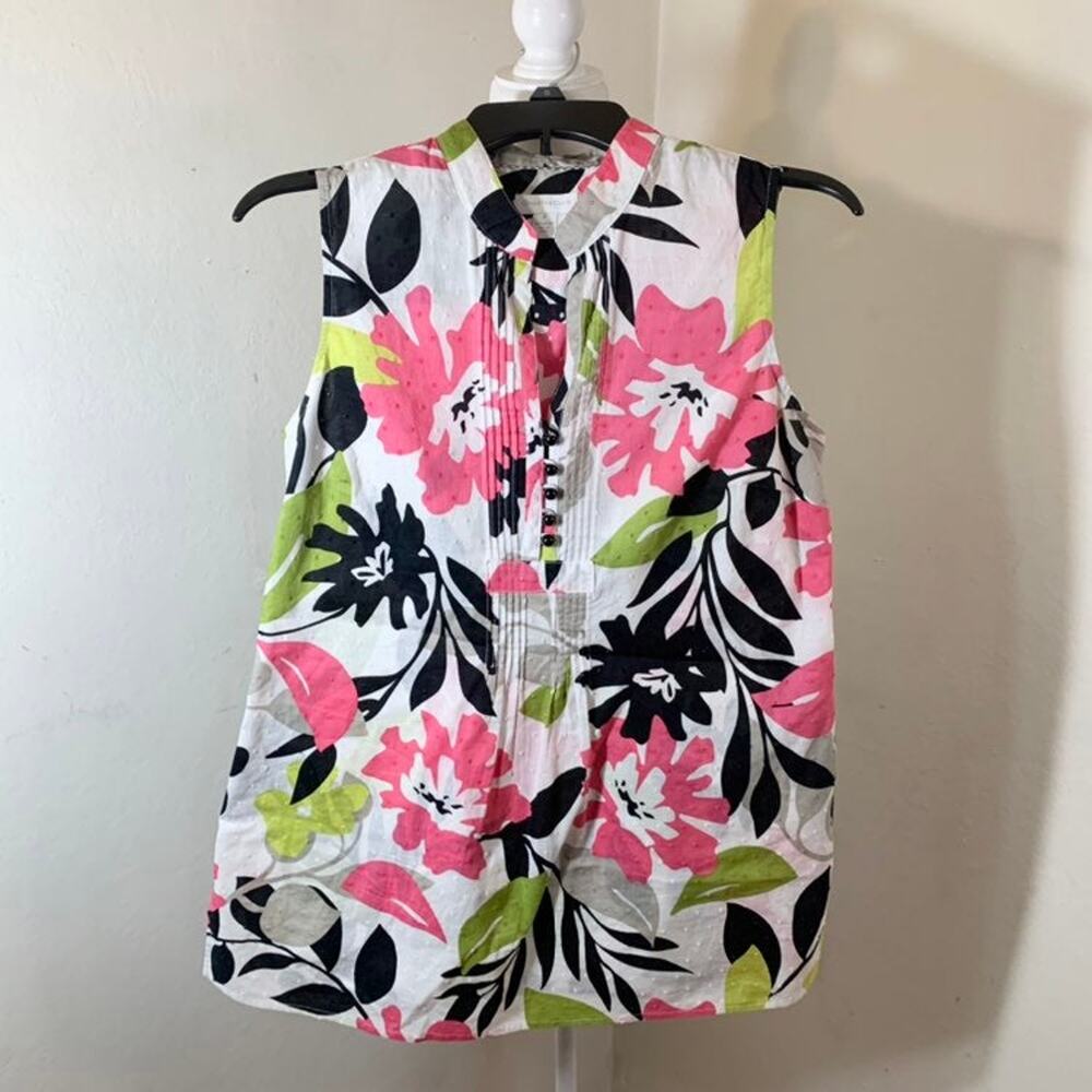 Women Sleeve less Pink Top size 6